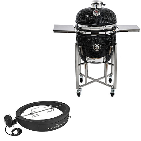 Kamado Sumo - Signature midi grillpaket rotisserie och pizzaugn
