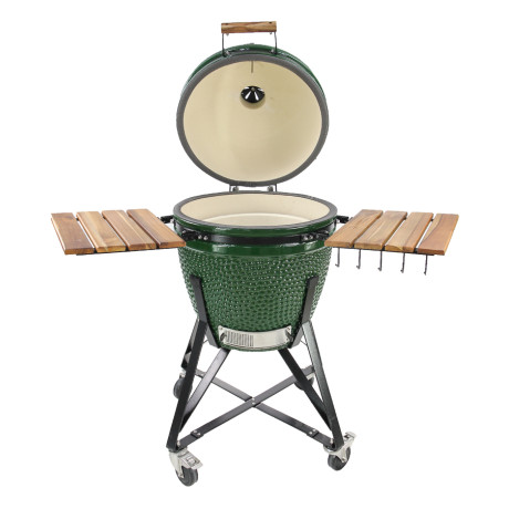 Kamado Sumo - Midi 21" Grön med tillbehörspaket Kamado Sumo - Midi 21" Grön med tillbehörspaket
