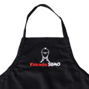 Kamado Sumo - Förkläde tyg - svart