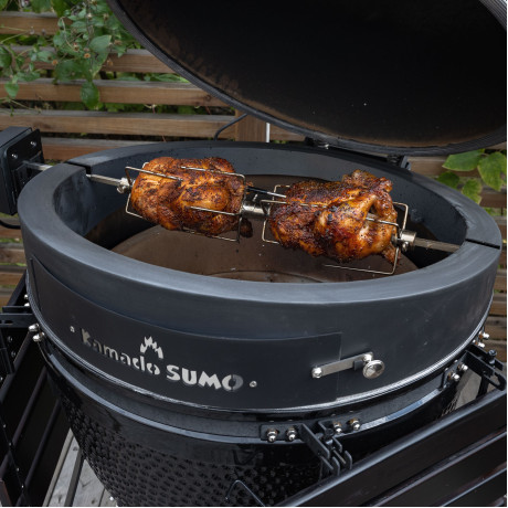 Kamado Sumo - Grillmästarens Rotisserie & Pizzaugn Kamado Sumo - Grillmästarens Rotisserie & Pizzaugn