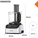 Kenwood - FDM73.850SS - Rostfri, MultiPro oneTouch & 3L skål