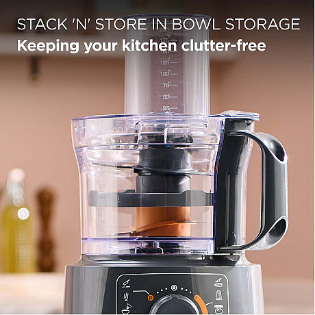 Kenwood - FDP31.360GY - Grå - MultiPro Compact med 2,1L skål & blender