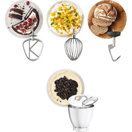 Kenwood - Titanium Chef Baker XL KVL65.001WH med integrerad våg Kenwood - Titanium Chef Baker XL KVL65.001WH med integrerad våg