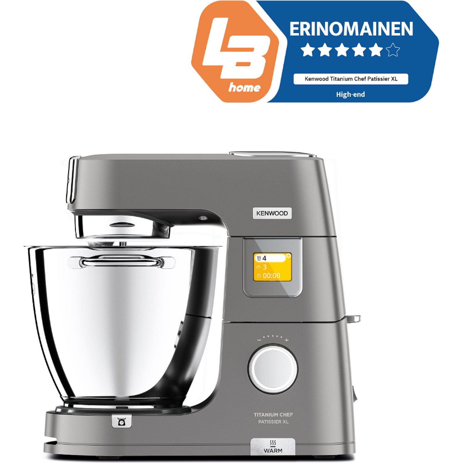 Kenwood limited köksassistent titanium chef patissier xl 0w20011363 kwl90.124si