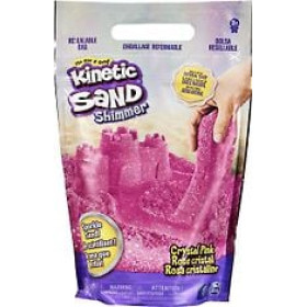 Kinetic Sand - Glitter Rosa magisk sand