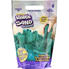 Kinetic Sand - Glitter Teal magisk sand