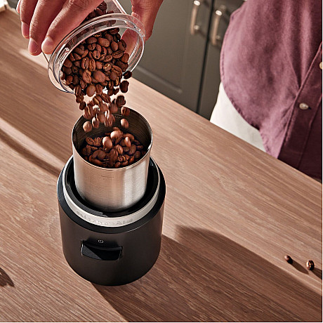 KitchenAid - 5KBGR111BM Go sladdlös kaffekvarn med batteri