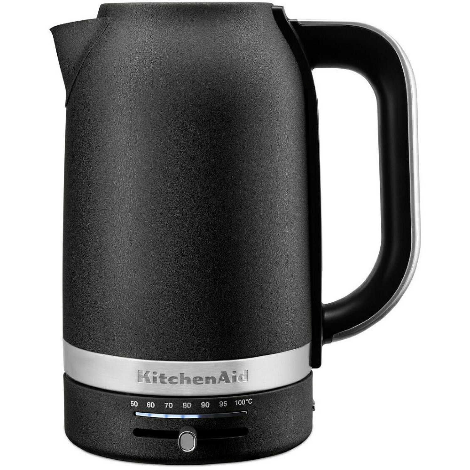 Kitchenaid hushållsapparat 5kek1701ebk - vattenkokare 1,7 l med temperaturkontroll, gjutjärnssvart