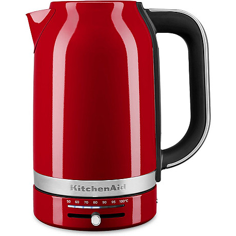 KitchenAid - 5KEK1701EER - Vattenkokare 1,7 l med temperaturkontroll, Röd
