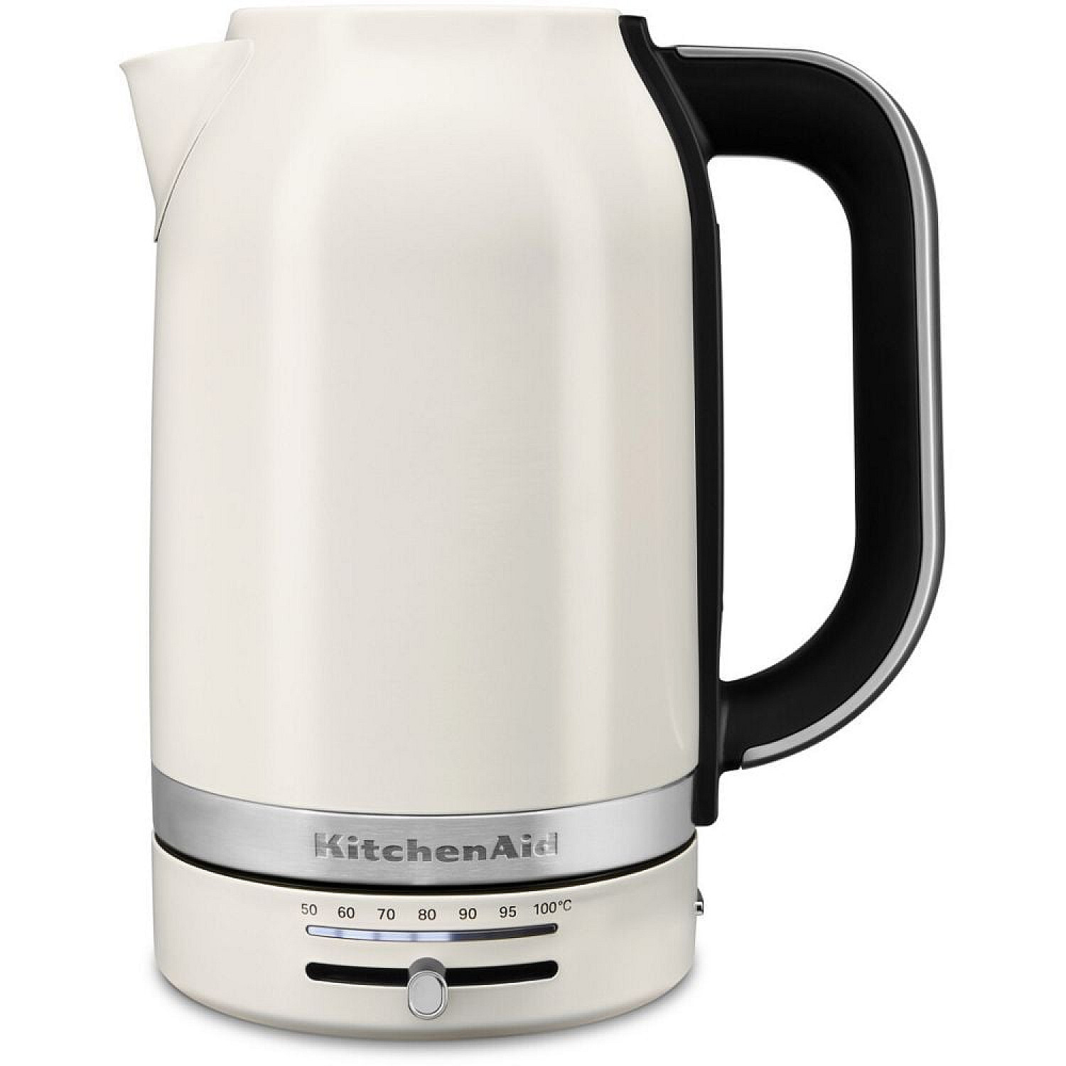 Kitchenaid hushållsapparat 5kek1701epl - vattenkokare 1,7 l med temperaturkontroll, porslinsvit