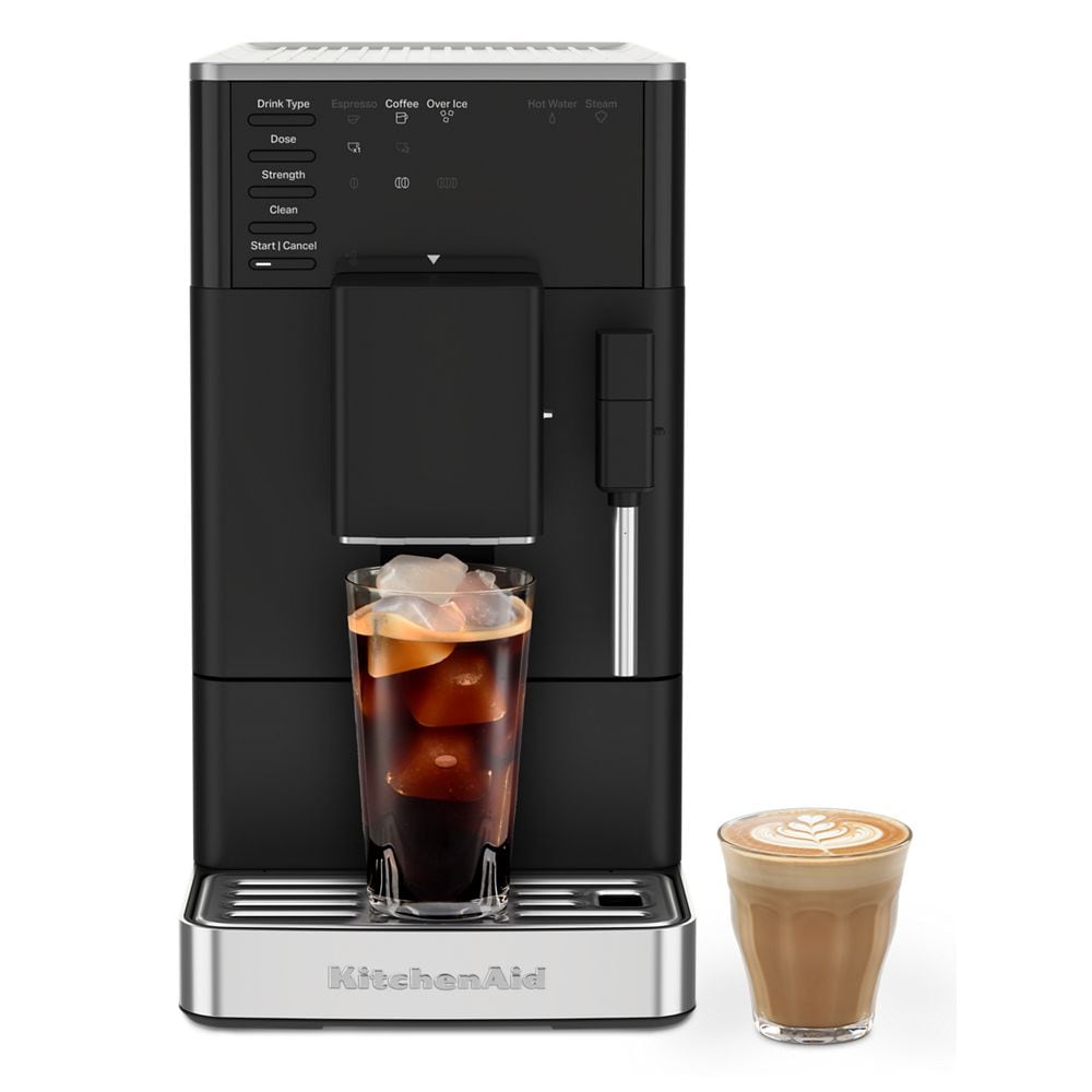 KitchenAid - 5KES8452EBM - Helautomatisk espressomaskin KF2 med iskaffefunktion Mattsvart