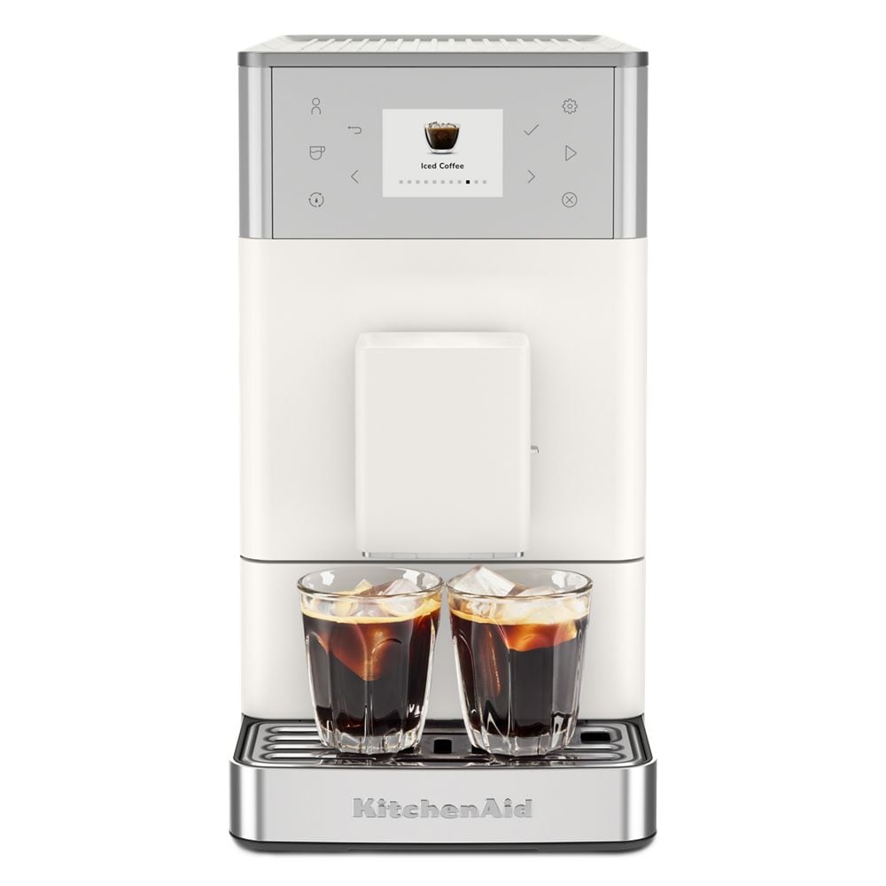 KitchenAid - 5KES8453EPL - Helautomatisk espressomaskin KF3 med iskaffefunktion Porcelain white