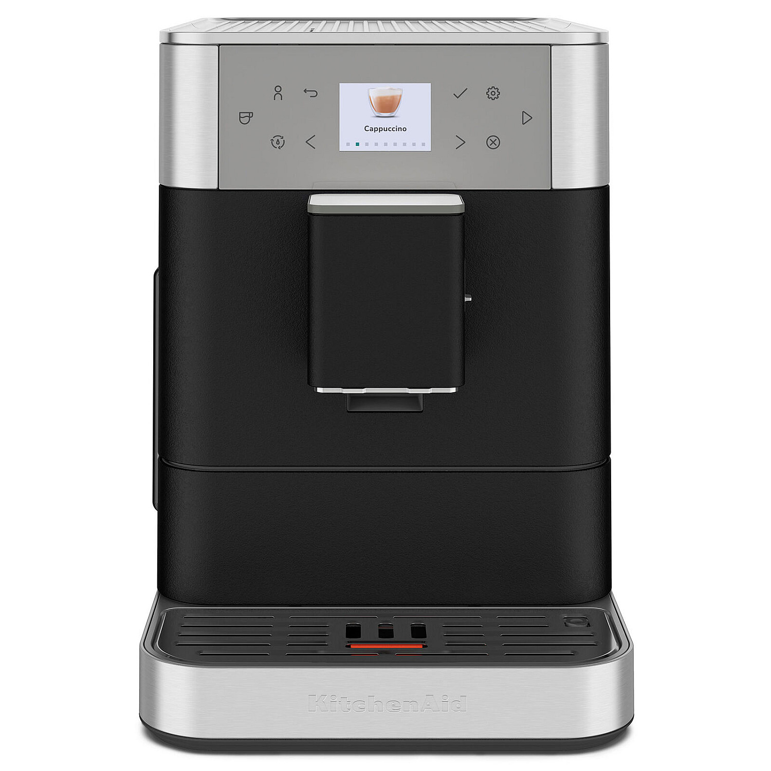 Kitchenaid espressomaskin kf6 helautomatisk espressomaskin, gjutj&auml;rnssvart