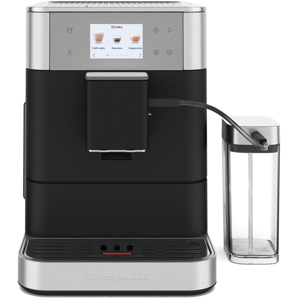 KitchenAid - 5KES8557EBK - Helautomatisk espressomaskin KF7 Cast iron black