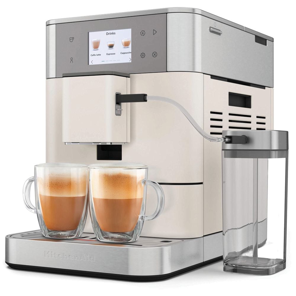KitchenAid - 5KES8557EPL - Helautomatisk espressomaskin KF7 Porcelain white