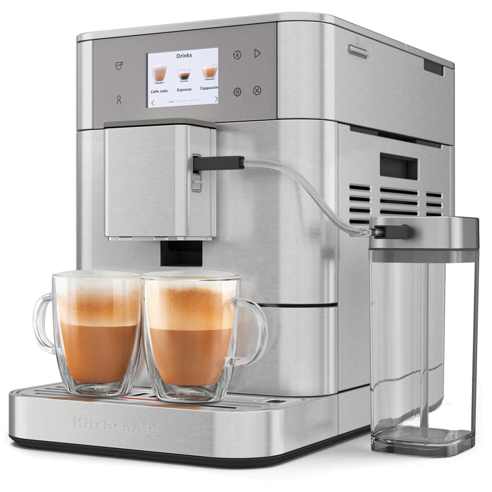 KitchenAid - 5KES8557ESX - Helautomatisk espressomaskin KF7 Rostfritt stål