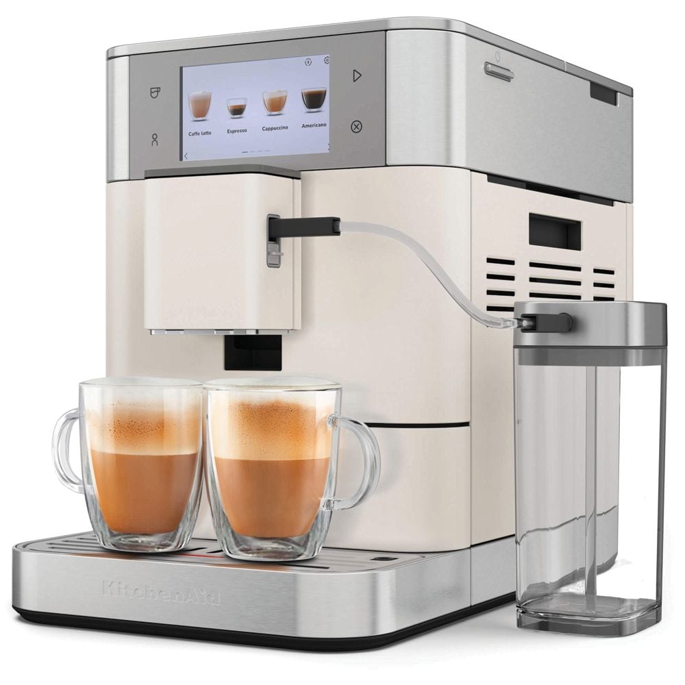 KitchenAid - 5KES8558EPL - Helautomatisk espressomaskin KF8 Porcelain white