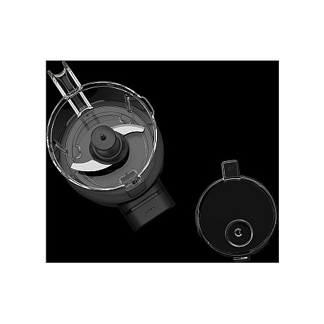 KitchenAid - 5KFCR531BM Go sladdlös mini-kraftskärare med batteri, matt Svart