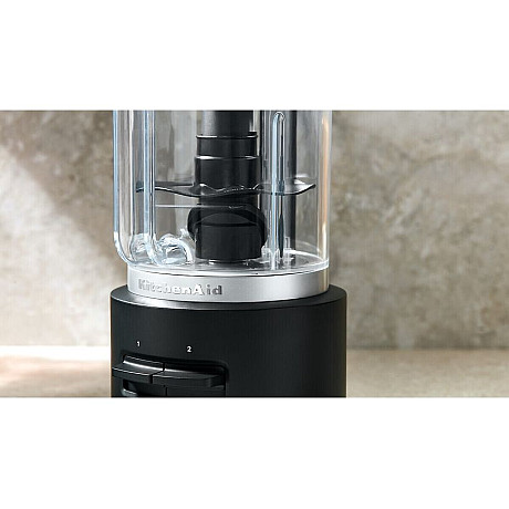 KitchenAid - 5KFCR531BM Go sladdlös mini-kraftskärare med batteri, matt Svart
