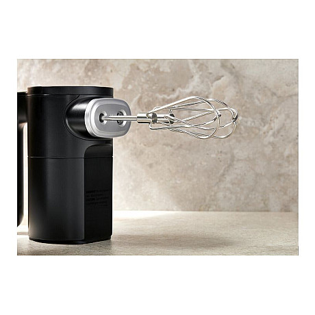 KitchenAid - 5KHMR762BM Go sladdlös elektrisk mixer med batteri, matt Svart