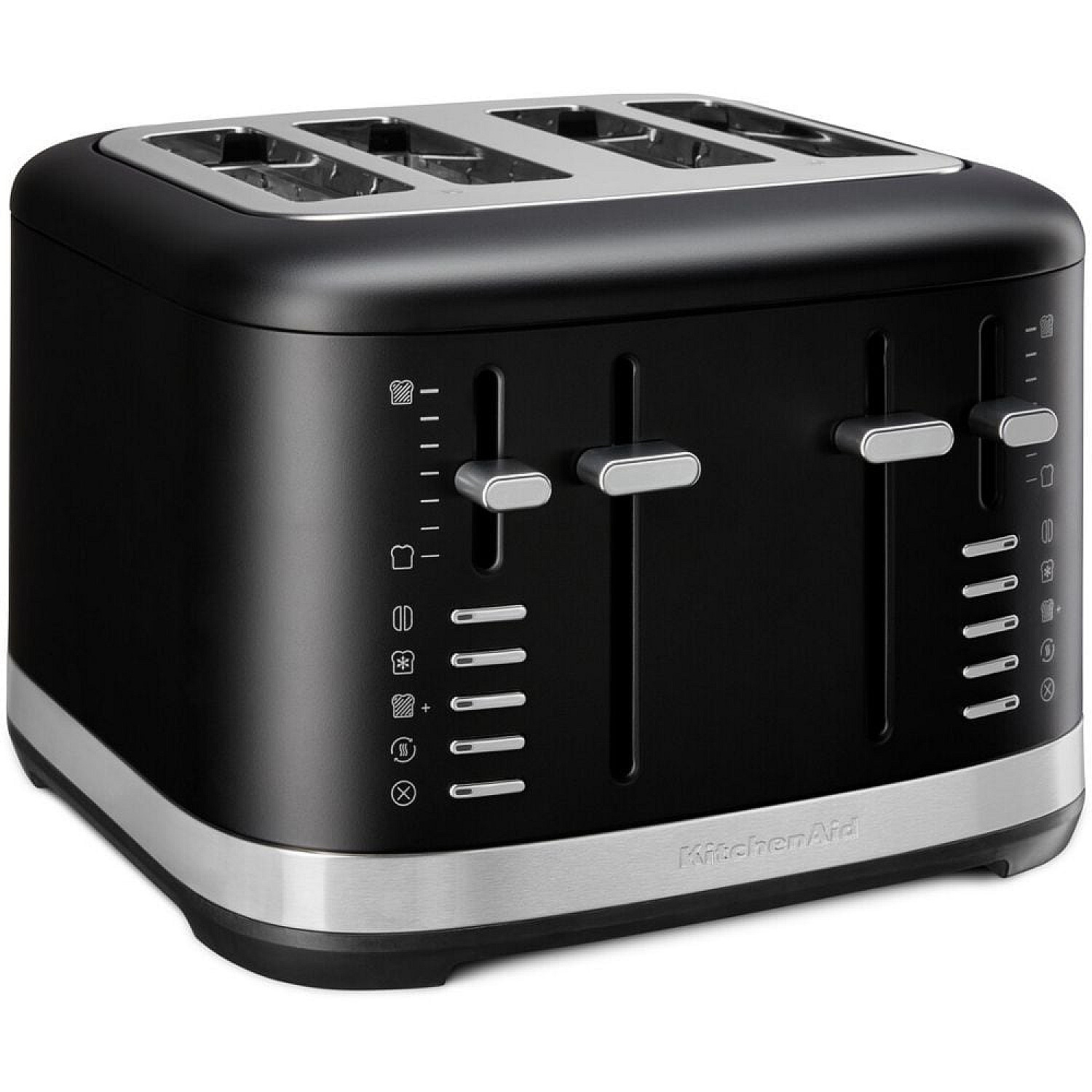 Kitchenaid brödrost 5kmt4109ebm - brödrost för 4 skivor, svart