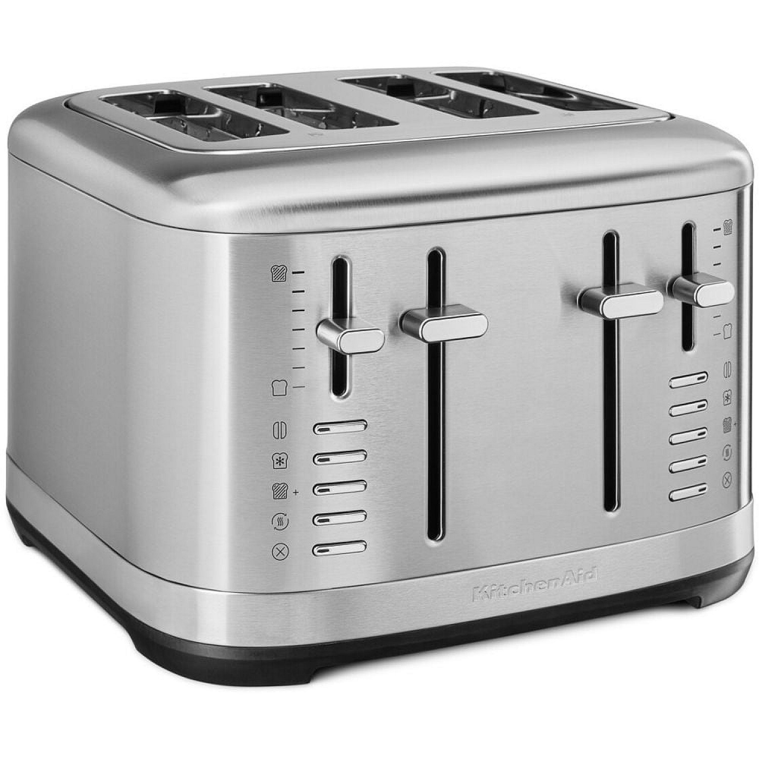 Kitchenaid brödrost 5kmt4109esx - brödrost för 4 skivor, rostfritt stål
