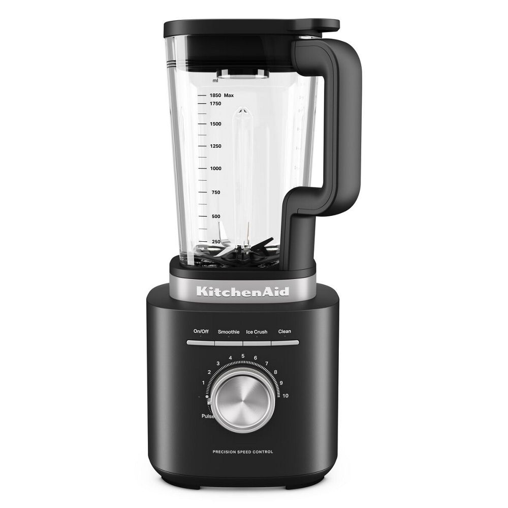 KitchenAid - 5KSB2071EBM - Pure Power Blender med glaskanna 1,85 l, mattsvart