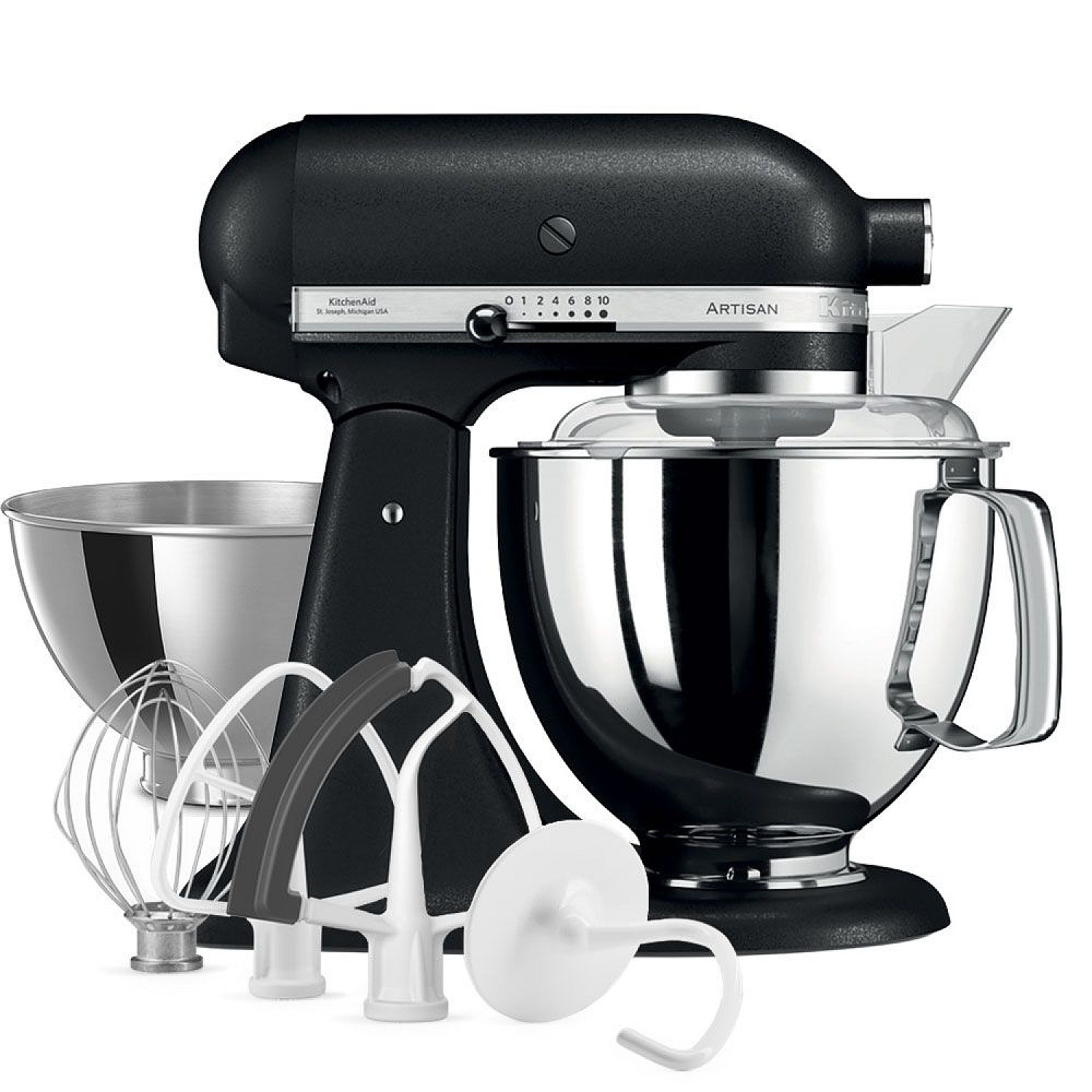 Kitchenaid köksassistent 5ksm175psebk - artisan köksmaskin