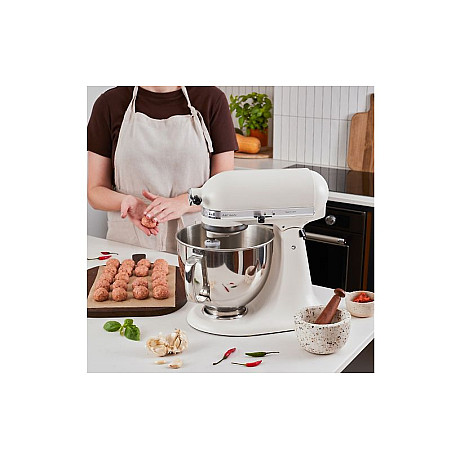 KitchenAid - 5KSM175PSEPL  Artisan 4,8L köksmaskin, PorslinsVit