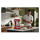 KitchenAid - 5KSM55SXXEER Heavy Duty 5,2L köksmaskin med lyftskål, Röd