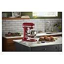 KitchenAid - 5KSM55SXXEER Heavy Duty 5,2L köksmaskin med lyftskål, Röd