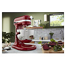 KitchenAid - 5KSM55SXXEER Heavy Duty 5,2L köksmaskin med lyftskål, Röd
