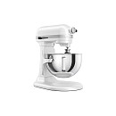 KitchenAid - 5KSM55SXXEWH Heavy Duty 5,2L köksmaskin med lyftskål, Vit