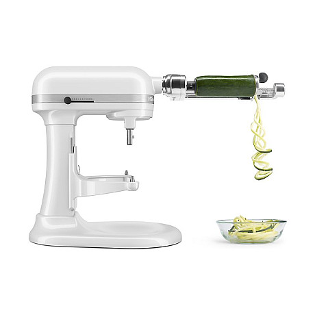 KitchenAid - 5KSM55SXXEWH Heavy Duty 5,2L köksmaskin med lyftskål, Vit
