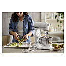 KitchenAid - 5KSM55SXXEWH Heavy Duty 5,2L köksmaskin med lyftskål, Vit