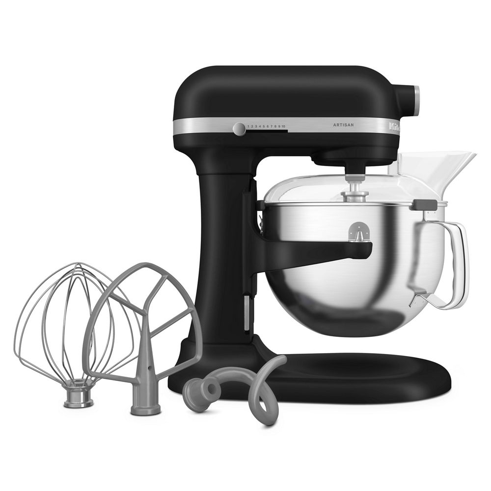 KitchenAid - 5KSM60SPXEBM - Artisan 5,6 l med lyftarm, Mattsvart