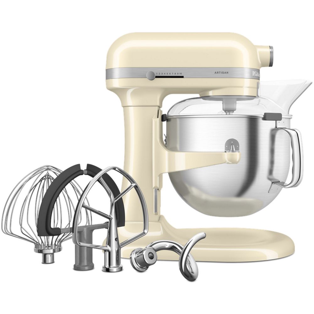 KitchenAid - 5KSM70SHXEAC - Artisan 6,6 l med lyftarm, Crème