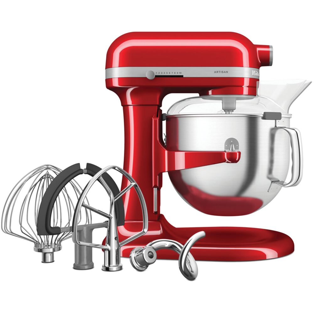 KitchenAid - 5KSM70SHXECA - Artisan 6,6 l med lyftarm, Röd metallic