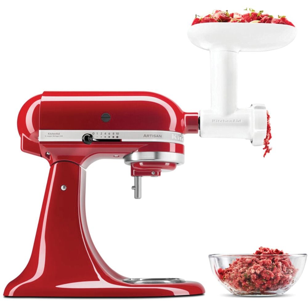 KitchenAid - 5KSMFGA - Köttkvarn för köksmaskin, vit