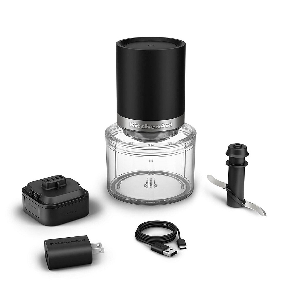 KitchenAid - 5KTCR350BM - Go Sladdlös toppstyrd hackare utan batteri, mattsvart