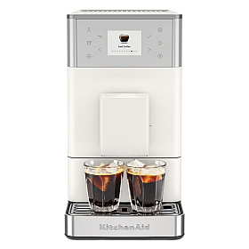 KitchenAid - 5KES8453EPL - Helautomatisk espressomaskin KF3 med iskaffefunktion Porcelain white