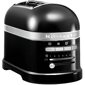 KitchenAid - 5KMT2204EOB - Artisan Brödrost för 2 skivor, Onyxsvart