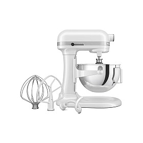 KitchenAid - 5KSM55SXXEWH Heavy Duty 5,2L köksmaskin med lyftskål, Vit KitchenAid - 5KSM55SXXEWH Heavy Duty 5,2L köksmaskin med lyftskål, Vit