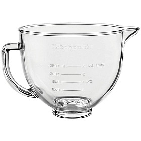 KitchenAid - 5KSM5GB - Glasskål 4,7 l för köksmaskin