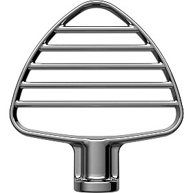 KitchenAid - 5KSMPB5SS - Degblandare i rostfritt stål för köksmaskin med fällbart drivhuvud