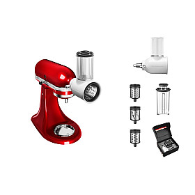 KitchenAid - 5KSMVSA - Grönsaksskärare med skivning och rivning för köksmaskin