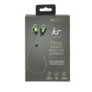 Kitsound - Trail sport grön in-ear trådlös