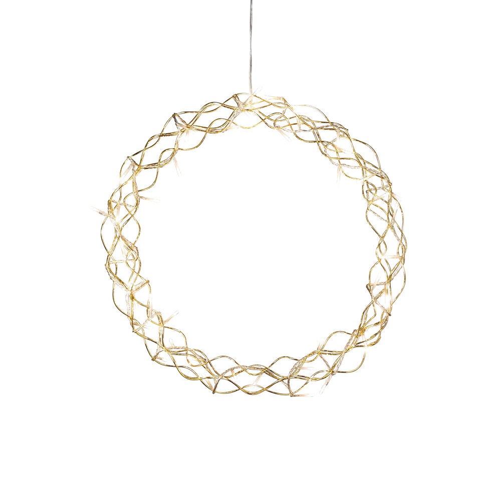Konstsmide - Krans 48 varmvita LED