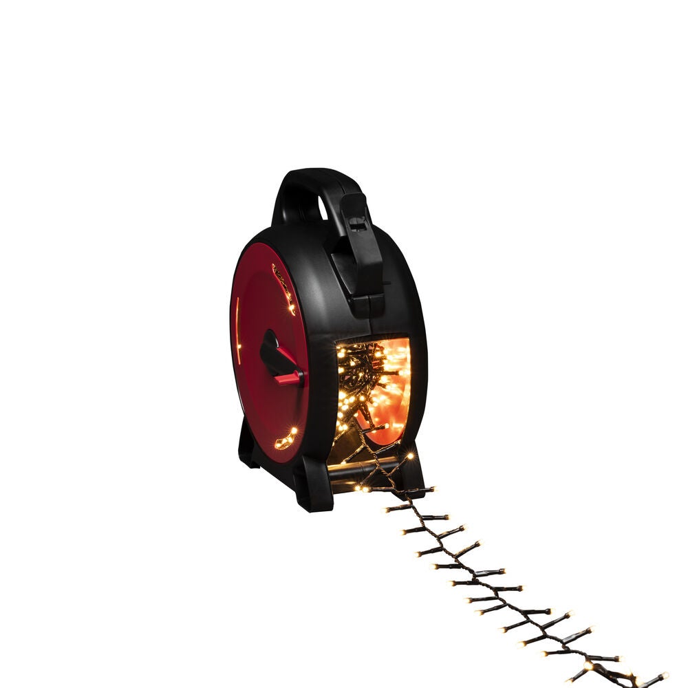 Konstsmide - Sladdvinda, 800 amber LED