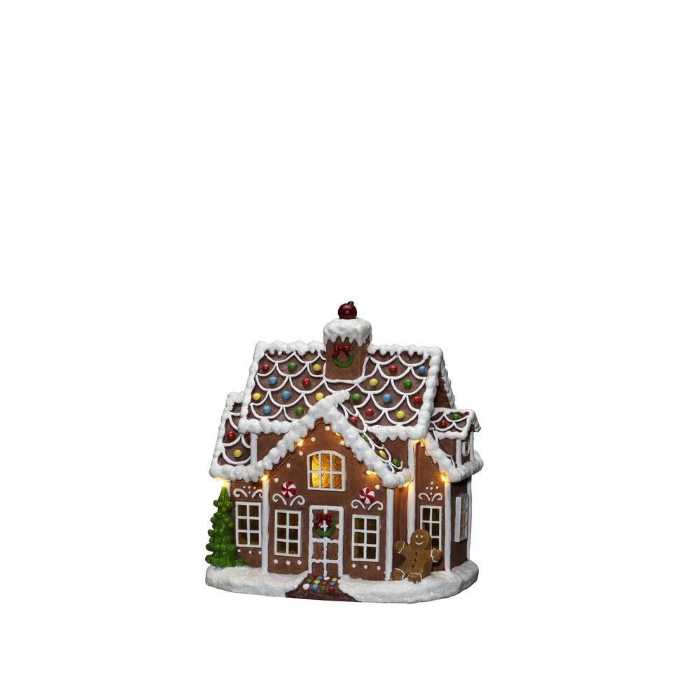 Konstsmide - B/O juldekor. Pepparkakshus